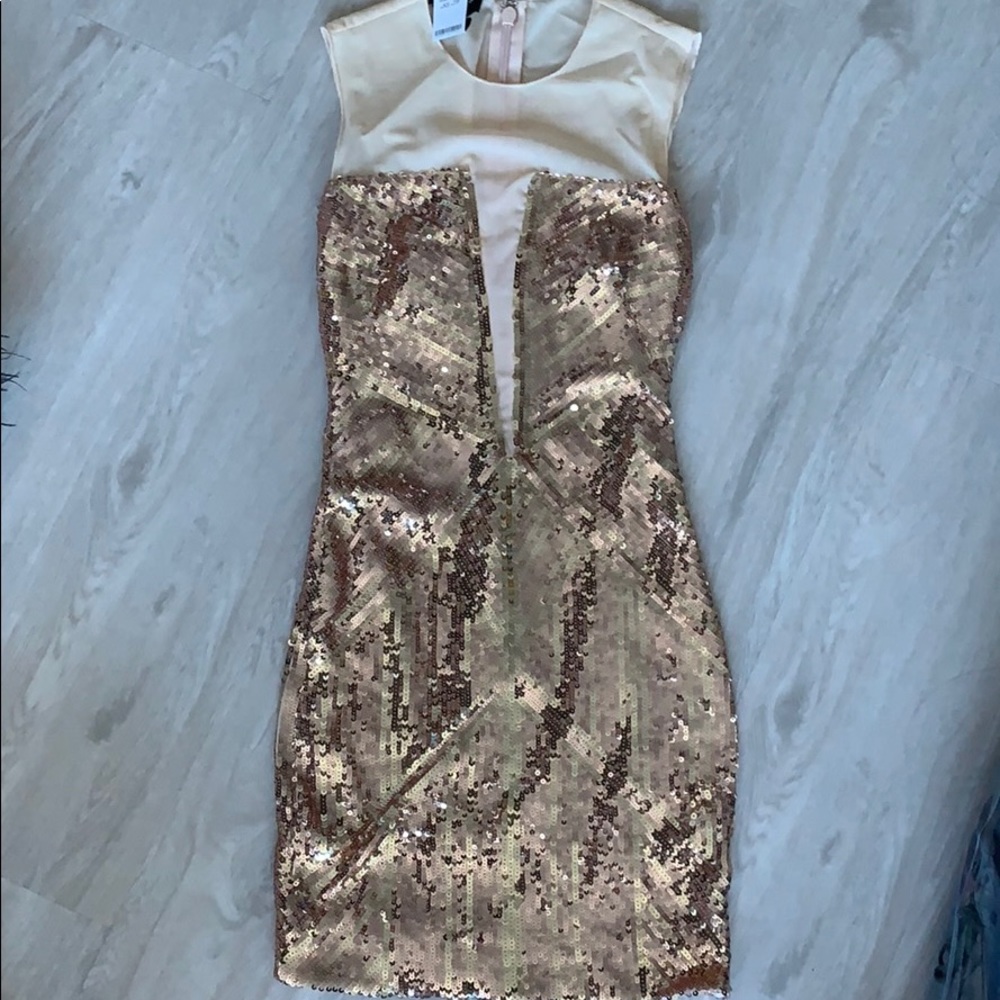 Bebe sequin dress